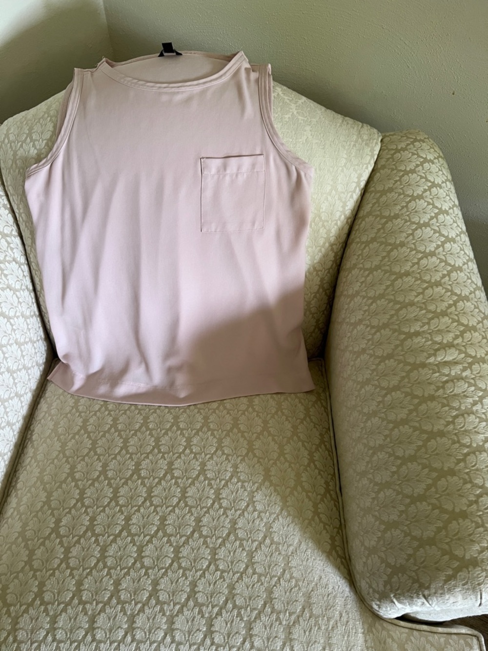 Ann Taylor Blush Pink Sleeveless Shell Top